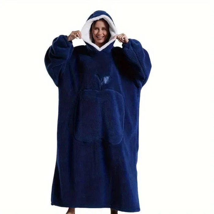 CuddleWrap™ – Sweat Plaid en Polaire Ultra-Doux