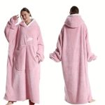 CuddleWrap™ – Sweat Plaid en Polaire Ultra-Doux