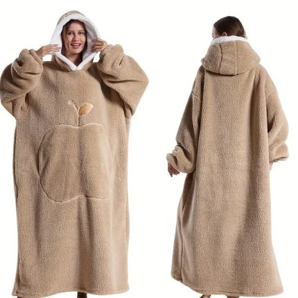 CuddleWrap™ – Sweat Plaid en Polaire Ultra-Doux