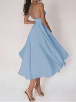 Variant image for Charline™ – Robe de Soirée Longue Élégante Col en V pour Femmes Sophistiquées-16