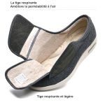 DiabeFlex™ – Chaussures Orthopédiques Chaudes et Larges