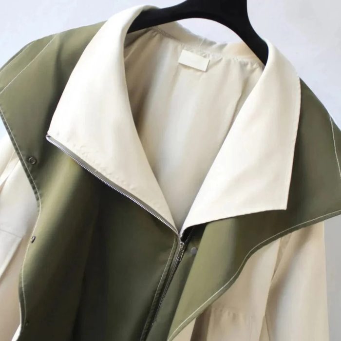 DuoShield™ – Veste Bicolore Coupe-Vent & Imperméable