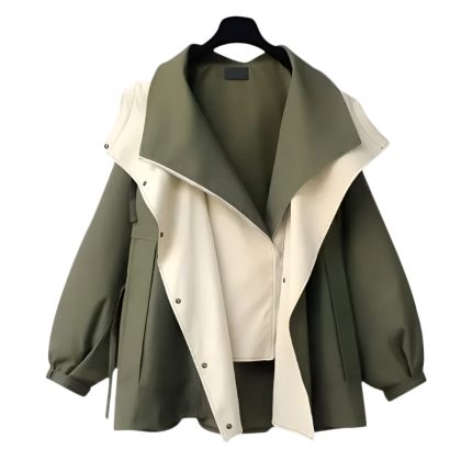 DuoShield™ – Veste Bicolore Coupe-Vent & Imperméable