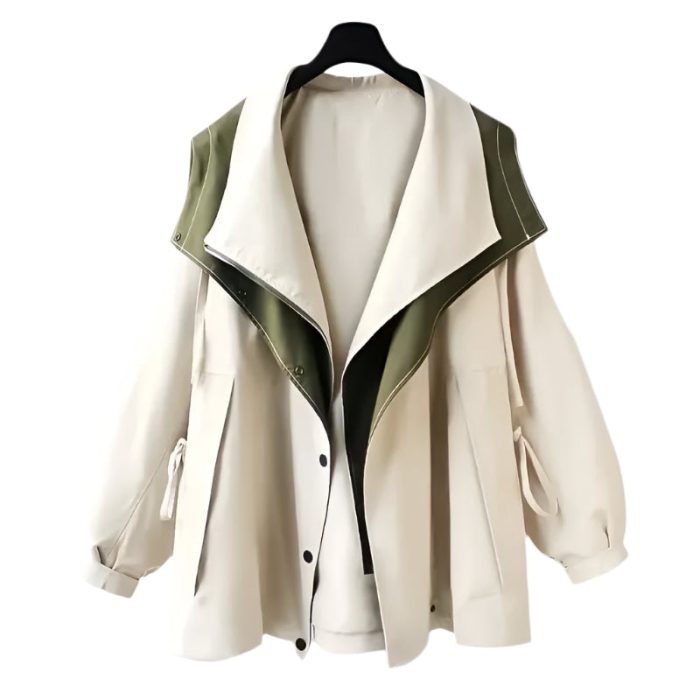 DuoShield™ – Veste Bicolore Coupe-Vent & Imperméable