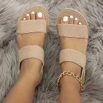 EcoChic™ – Sandales Femme Minimalistes Confortables et Élégantes