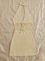 Elbea™ – Robe Crochet Femme Courte Transparente Bohème Chic Été
