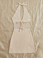 Elbea™ – Robe Crochet Femme Courte Transparente Bohème Chic Été