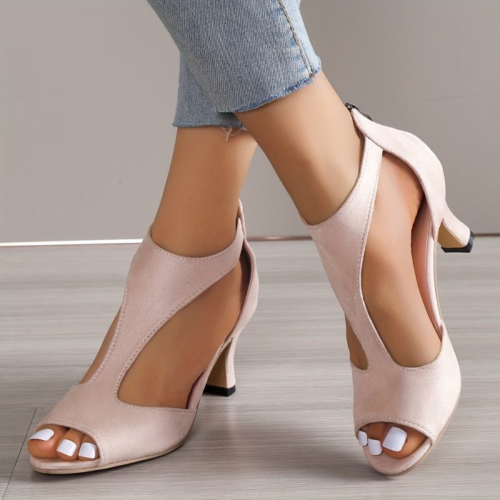 Elegancia™ – Sandales Femme à Talon Confortables & Chic pour Soirée