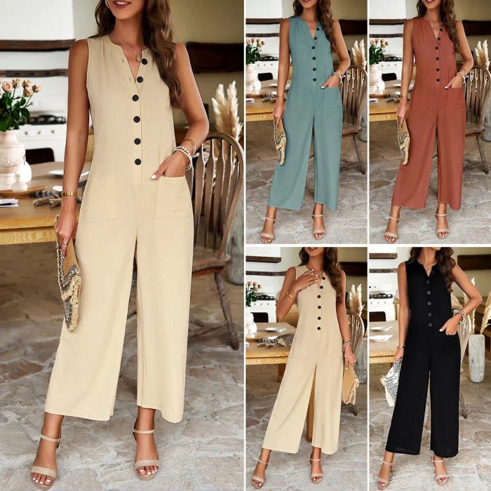 Antonina™ – Salopette Femme Élégante et Confortable pour le Printemps-5