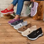 EleganzaWalk™ – Baskets Orthopédiques Femme Respirantes & Ultra-Confort