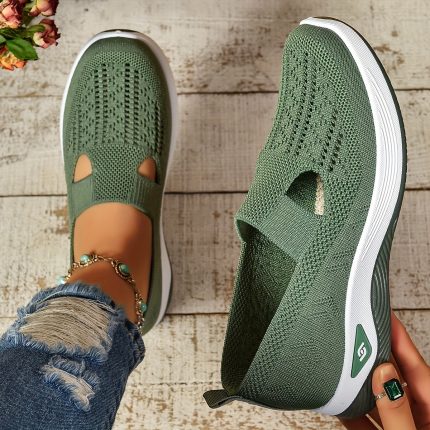 EleganzaWalk™ – Baskets Orthopédiques Femme Respirantes & Ultra-Confort