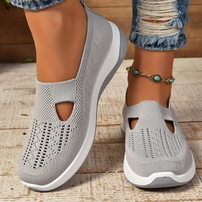 EleganzaWalk™ – Baskets Orthopédiques Femme Respirantes & Ultra-Confort