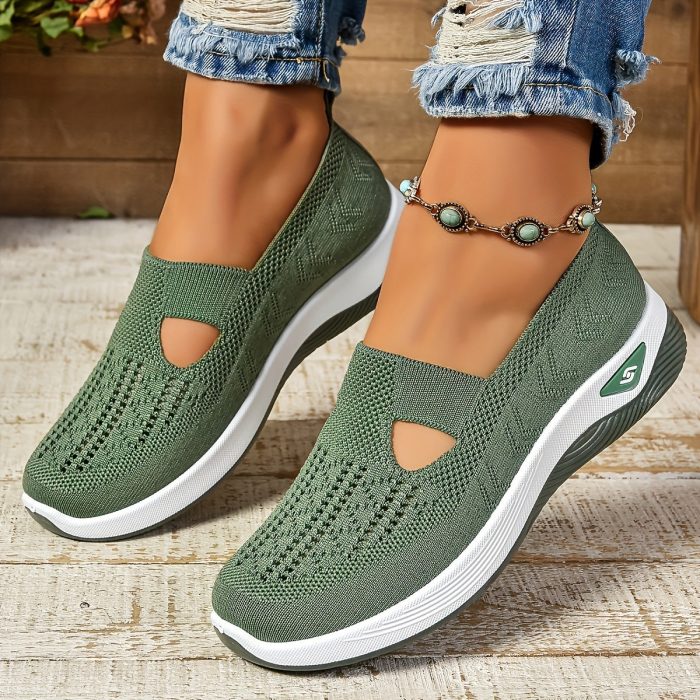 EleganzaWalk™ – Baskets Orthopédiques Femme Respirantes & Ultra-Confort