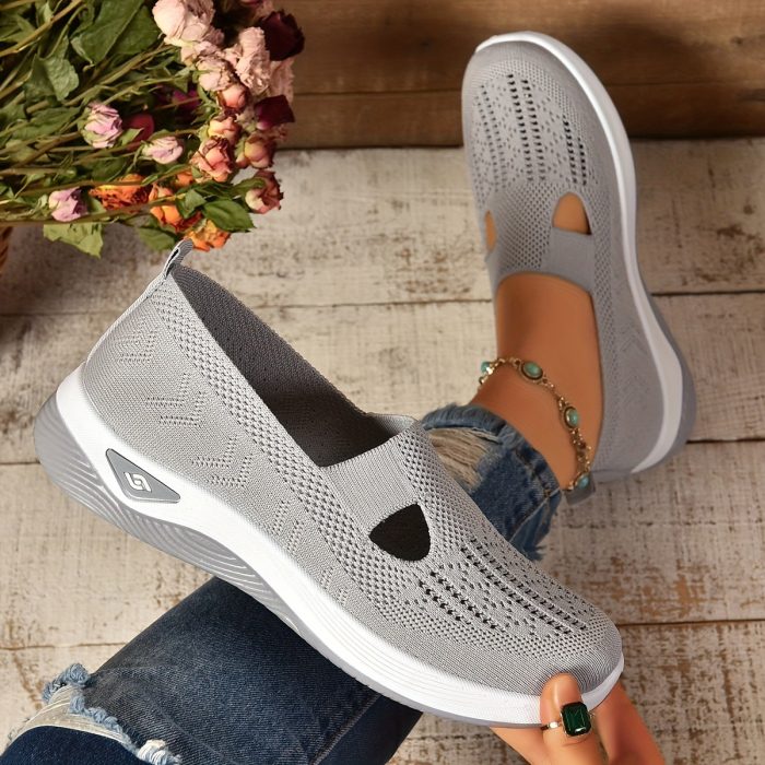 EleganzaWalk™ – Baskets Orthopédiques Femme Respirantes & Ultra-Confort