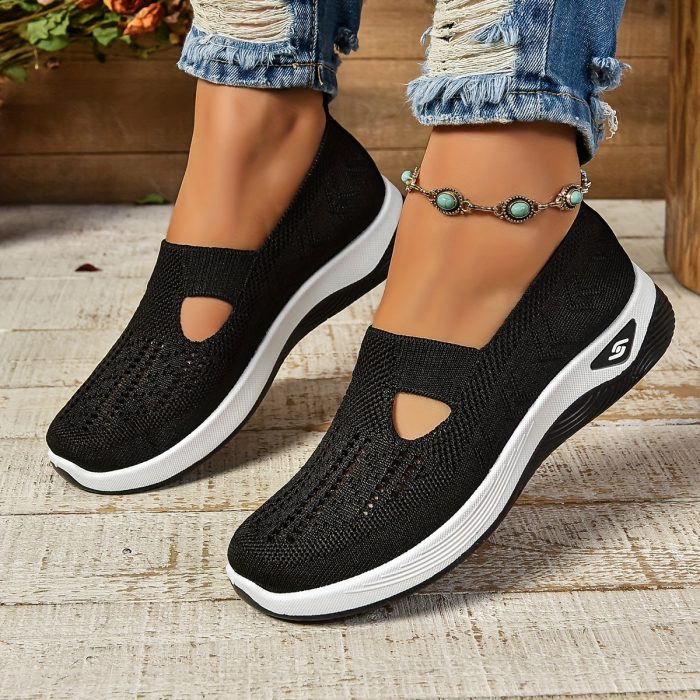 EleganzaWalk™ – Baskets Orthopédiques Femme Respirantes & Ultra-Confort