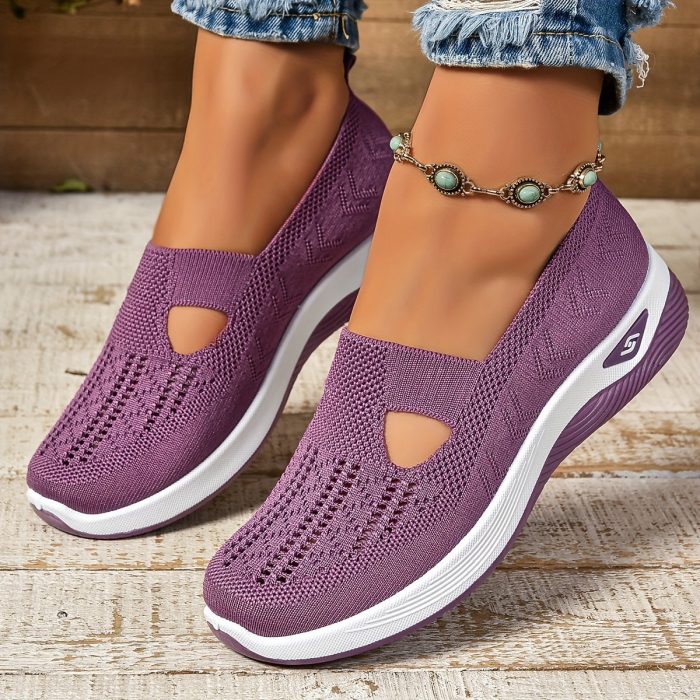 EleganzaWalk™ – Baskets Orthopédiques Femme Respirantes & Ultra-Confort