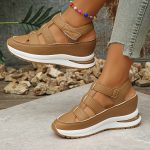 ElevaSoft™ – Sandales Compensées Femme Confortables et Orthopédiques