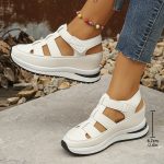 ElevaSoft™ – Sandales Compensées Femme Confortables et Orthopédiques