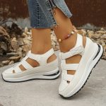 ElevaSoft™ – Sandales Compensées Femme Confortables et Orthopédiques
