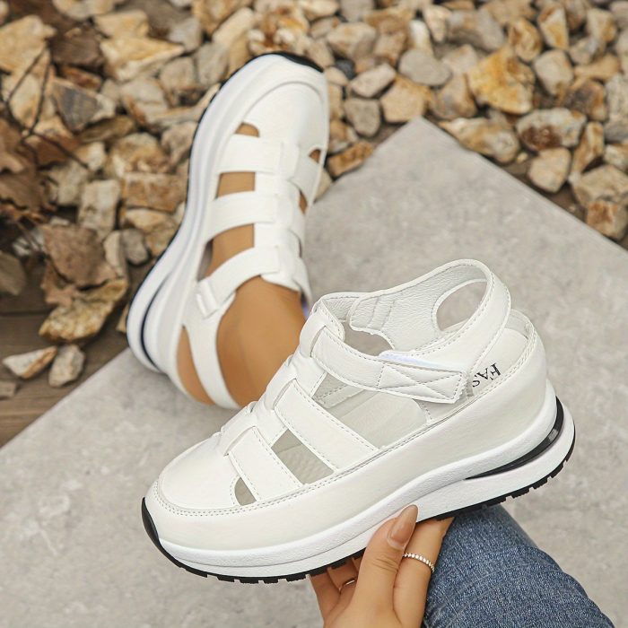 ElevaSoft™ – Sandales Compensées Femme Confortables et Orthopédiques