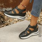 ElevaSoft™ – Sandales Compensées Femme Confortables et Orthopédiques