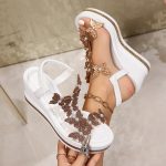 Elevanza™ – Sandales Compensées Femme Confort