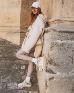 Emery™ – Baskets Femme Taupe Élégantes Confort Inégalé & Détails Chic