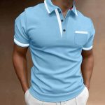 Endymion™ – Polo Homme Manche Longue en Coton Respirant Confortable