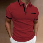 Endymion™ – Polo Homme Manche Longue en Coton Respirant Confortable