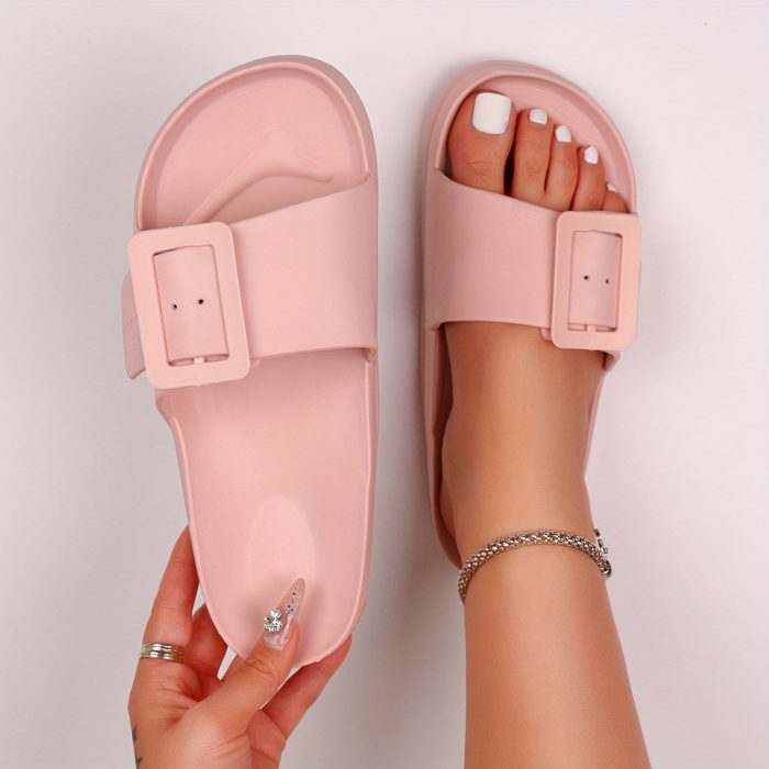 Evaora™ – Tong Femme Confort avec Boucle Réglable & Semelle Souple Été