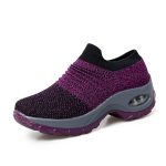 FashionStep™ – Baskets Femmes Confortables en Maille Respirante Blanche
