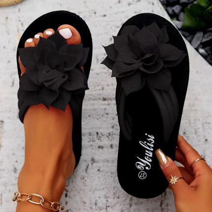 FleuriaStep™ – Tongs Femme Confortables & Élégantes pour l’Été