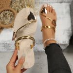 FloriaLight™ – Sandales Femme Plates Confort pour l’Été