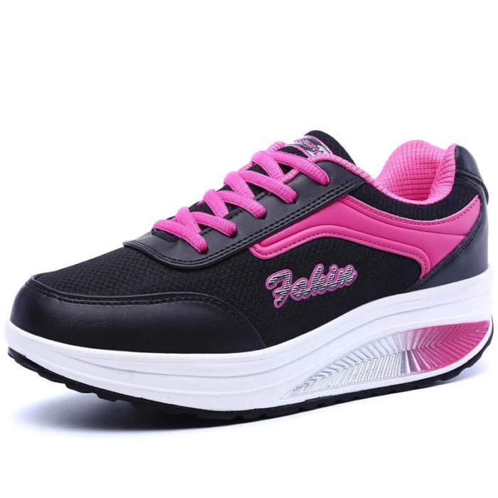 Fomeycom™ – Baskets Femme Confortables et Respirantes en Mesh Blanc