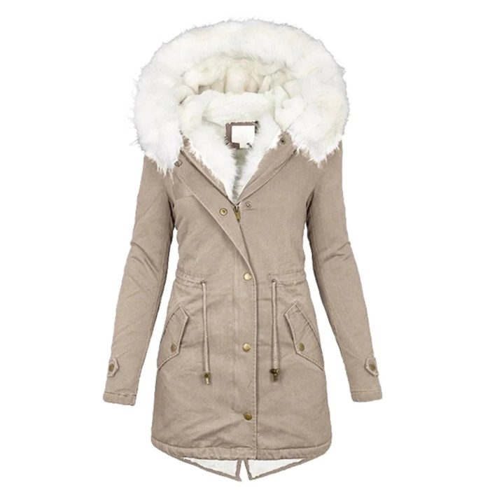 FrostEase™ – Manteau Long Doublé en Polaire