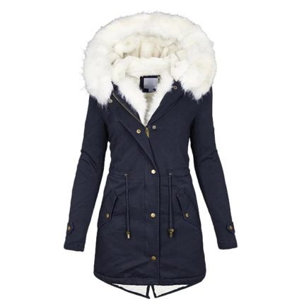 FrostEase™ – Manteau Long Doublé en Polaire