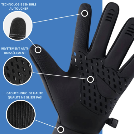 FrostGuard™ – Gants Chauffants Thermiques Anti-Froid