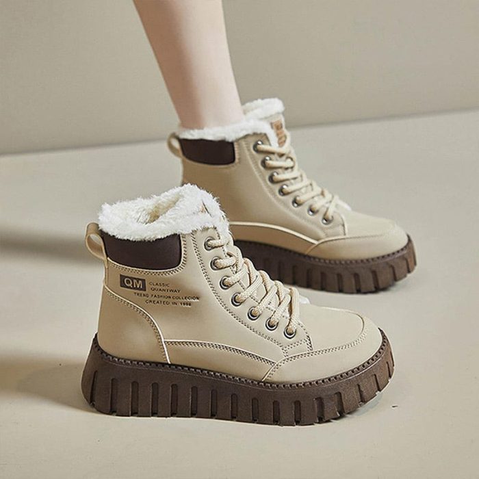 FrostLuxe™ – Bottines de Neige Chaudes et Antidérapantes