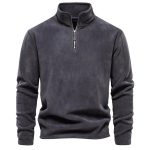 FrostLux™ – Pull Polaire Homme Élégant et Confortable