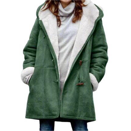 FrostMia™ – Manteau Hiver Long à Capuche