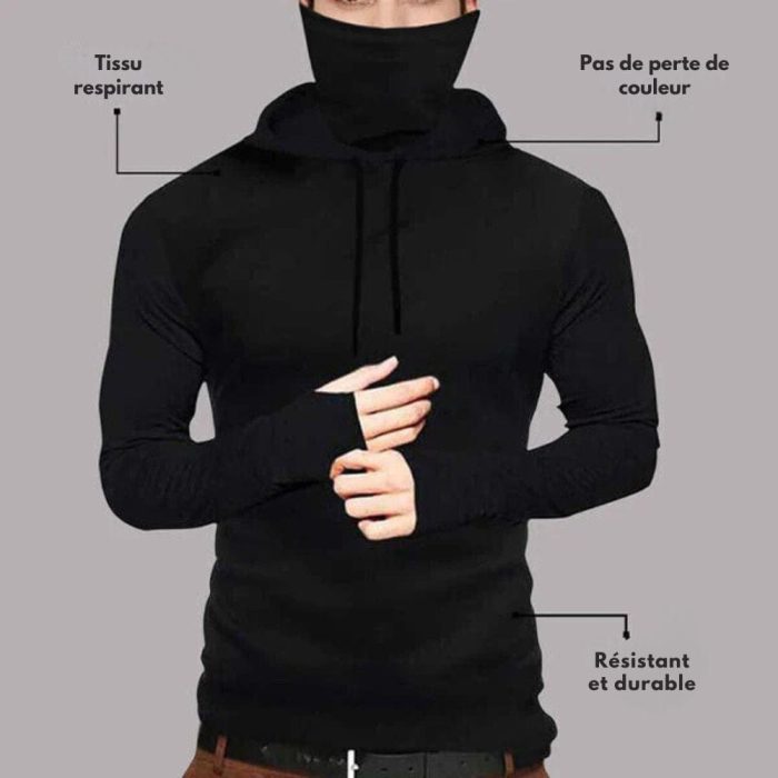 FrostMotion™ – Sweat Hiver à Capuche