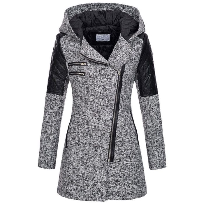 FrostyGrace™ – Manteau Long Élégant et Chaud