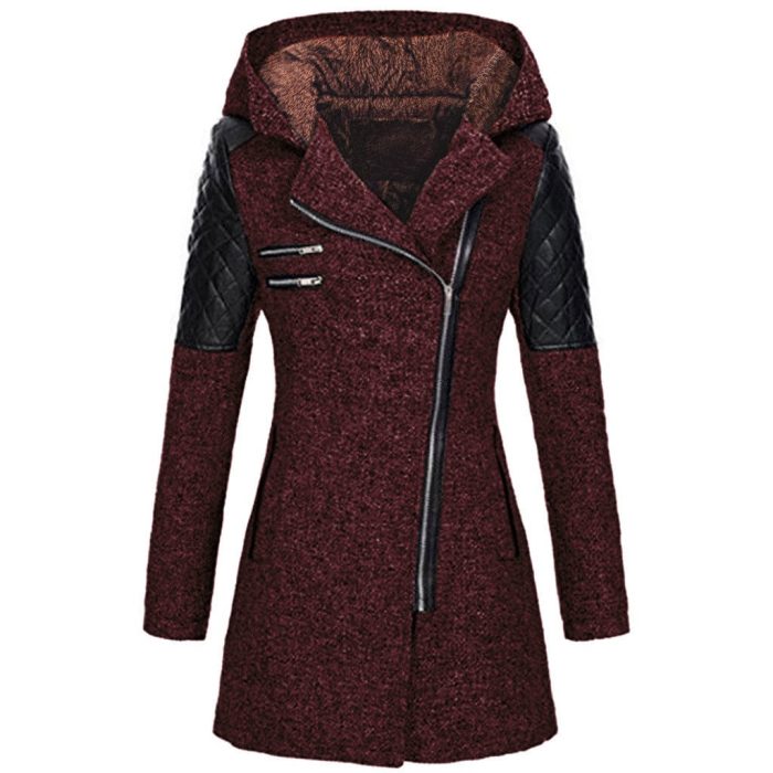 FrostyGrace™ – Manteau Long Élégant et Chaud