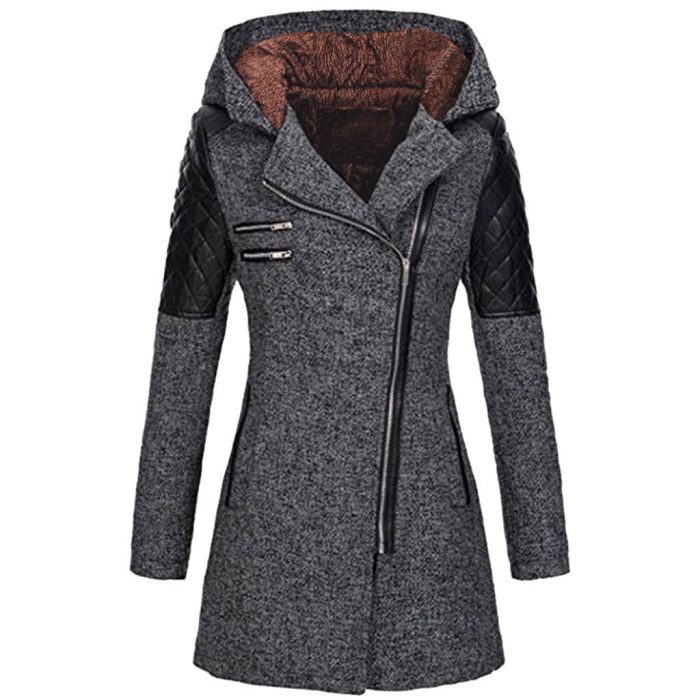 FrostyGrace™ – Manteau Long Élégant et Chaud