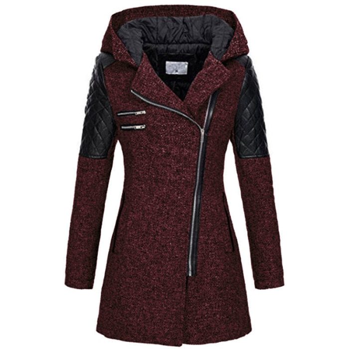 FrostyGrace™ – Manteau Long Élégant et Chaud
