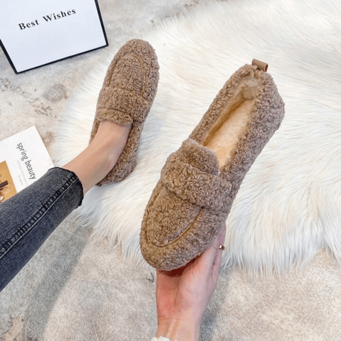 FurriMocs™ – Mocassins Ultra Douillets Orthopédiques