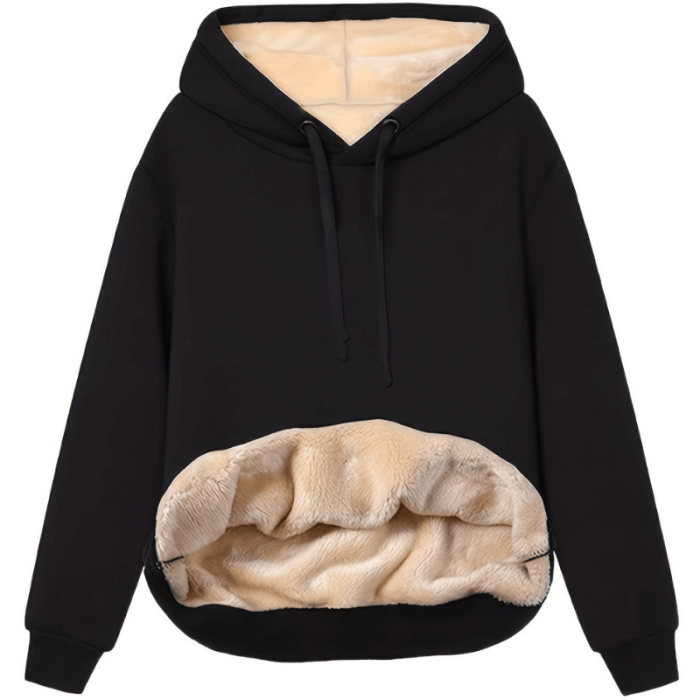 Furriela™ – Sweat à Capuche Polaire Confort
