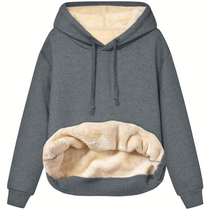 Furriela™ – Sweat à Capuche Polaire Confort