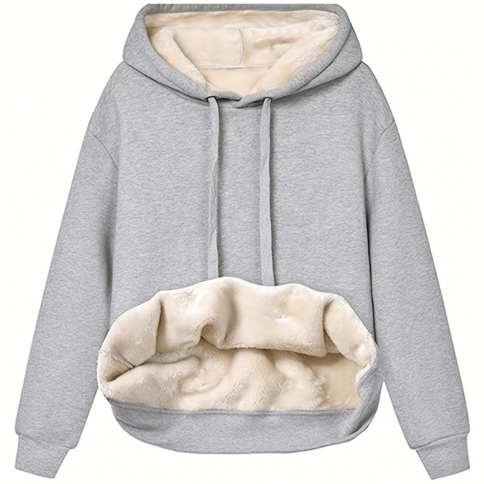 Furriela™ – Sweat à Capuche Polaire Confort