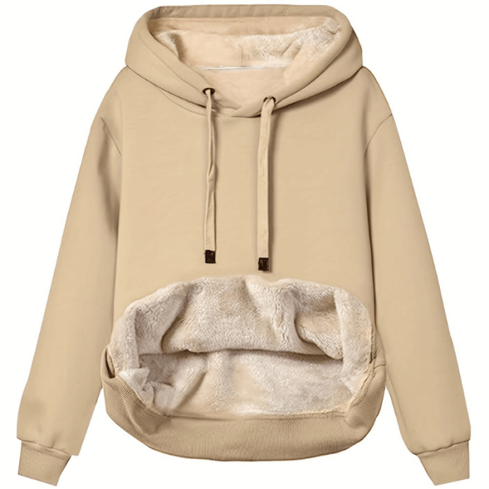 Furriela™ – Sweat à Capuche Polaire Confort